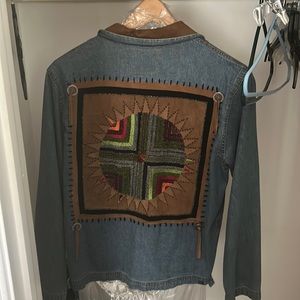 Chicos Custom Jean Jacket